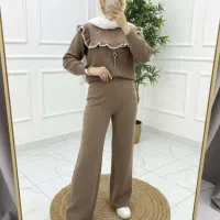 ست بافت با شلوار (فروش حضوری ندارم)|لباس|آزادشهر, |دیوار