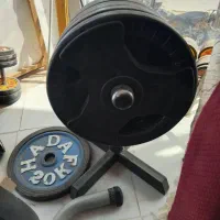 وزنه دورفرمونی وصفحه ودمبل وهالتر|تجهیزات ورزشی|سبزوار, قلعه‌نو دهزار|دیوار