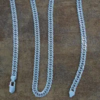 زنجیر نقره ۹۲۵ ایتالیا ۴۳گرم ۶۴سانت