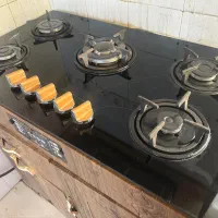 گاز پنج شعله کابینت دار