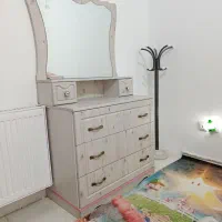 دراور ۵ کشو آینه دار در حد نو سالم