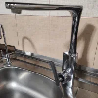 شیر آب اهرمی با سینک تک لگن