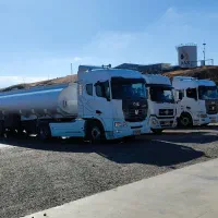 تانکر سه محور چهار مواد