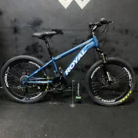 دوچرخه رویال سایز ۲۴ دیسکی ۲۴ دنده چکی یک سوم پیش