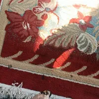 دو عدد گلیم|گلیم، جاجیم، گبه|دهلران, |دیوار