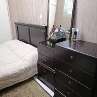 سرویس خواب دو نفره چوب