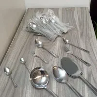 سرویس 92 پارچه قاشق چنگال و کفگیر و ملاقه
