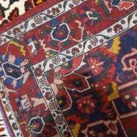 فرش پشم رنگرری گیاهی|فرش|فارسان, |دیوار