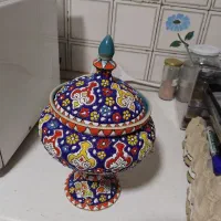 شکلات خوری سفالی پایه دار|صنایع دستی و سایر لوازم تزئینی|تهران, شهر زیبا|دیوار