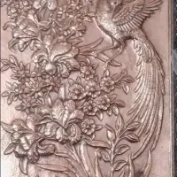 تابلو مسی قلمکاری استاد موتولیان