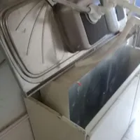سینک دقلوفانتزی وکمدزیرش وکمدوآبچک بلاش|آب‌چکان و نظم‌دهنده ظروف|کرمان, |دیوار