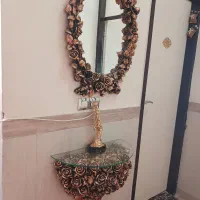 آینه کنسول دسته گل