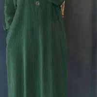 مانتوکفتان  سبز پشمی