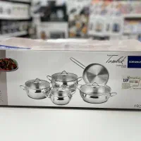 سرویس قابلمه استیل ۹ پارچ کرکماز مدل A1800