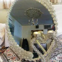آیینه و شمعدان زیبا
