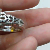 انگشتر فدیوم استاد بزرگ محمد کاوه|جواهرات|قزوین, |دیوار