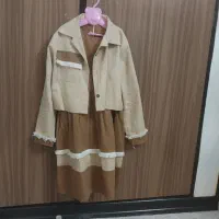 کفش مجلسی ولباس دوتیکه دخترانه
