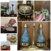 آبلیمو خوری برنجی عتیقه قدیمی