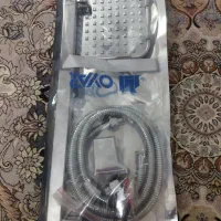 دوش کرم و شلنگ توالت فلزی کرم