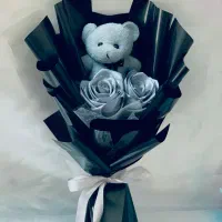 دسته گل خرسی|گل مصنوعی|فردیس, قریشی|دیوار