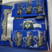 سرویس استکان پیوتر طاووس