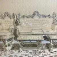 مبل سلطنتی 7 نفره با کاور