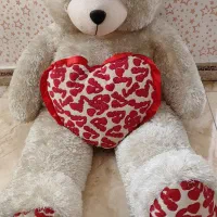 عروسک ۱۲۰ سانتی‌متر و سایه چشم ۸۸ رنگ طرح قو