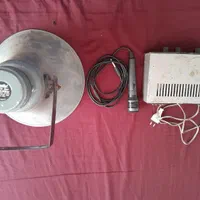 آمپلی فایر.میکروفن .بلندگو شیپوری