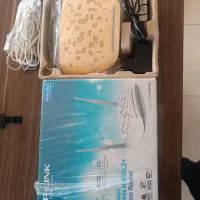 مودم Tp-LINK سالم سالم در حد با جعبه و وسایل