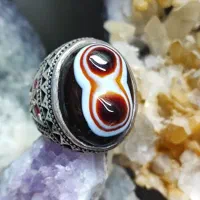 انگشتر باباقوری دوکوهان و یاقوت سرخ کد ۷۳|جواهرات|اصفهان, شیخ اشراق|دیوار