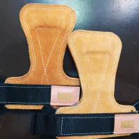کف بند و مچ بند چرم کراسفیت، وزنه برداری و بدنسازی