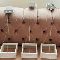 لوستر ۳تایی مینیمال ساده