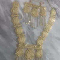 سرویس کتیبه ای آبکاری طلا