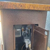 بخاری طرح شومینه|بخاری، هیتر، شومینه|شیراز, کوشک میدان|دیوار