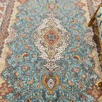 فرش ابی فیروزه ای