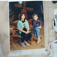 چاپ عکس چهره روی تابلو فرش|تابلو فرش|اصفهان, بهارستان|دیوار