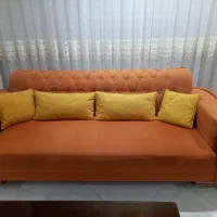 مبلمان راحتی 9نفره چستر و میز ناهار خوری 8نفره