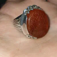 انگشتر نقره عقیق