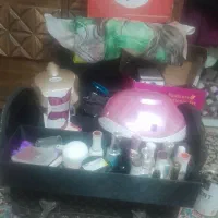 وسایل کاشت ناخن با لاک های ژلیش نوتمام وسایل کامل|آرایشی، بهداشتی، درمانی|تهران, بریانک|دیوار