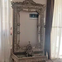آینه شمعدان سالم و تمیز