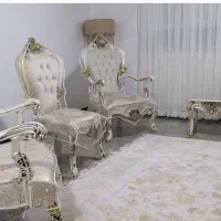 مبل سلطنتی ۷نفره با ست نهار خوری ۶نفره