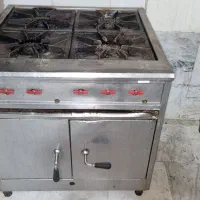 اجاق گاز 4و 6شعله صنعتی