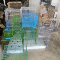 حراج ۲۰ عدد قفس پرنده همه سایز