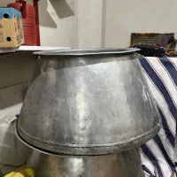 دیگ بزرگ نذری با درب جنس آلومینیومی،چکشی جنس قدیمی|ظروف پختوپز|تهران, هاشمآباد (شهرری)|دیوار