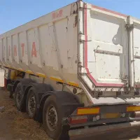 تریلی کمپرسی سه محور|خودرو سنگین|ابریشم, |دیوار