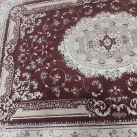 دوتخته فرش و۶عدد پشتی