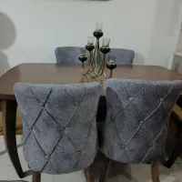 ناهار خوری 6 نفره +ساعت اشانتیون