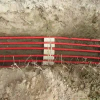 کابل کشی زمینی اجرای تابلو برق و چاه عمیق