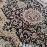 2تخته فرش 12متری سورمه ای 700شانه سنگین|فرش|قم, نیروگاه|دیوار