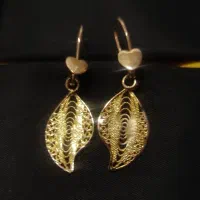 گوشواره طلای زیبا|جواهرات|دهدشت, |دیوار